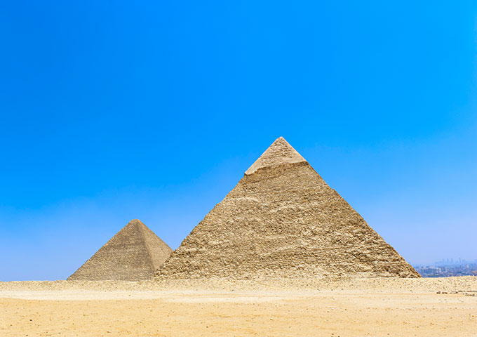 The Great Pyramids of Giza, Egypt