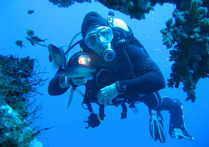 PADI diving courses