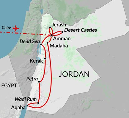 Pyramids and Jordan